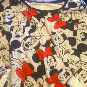MINNIE MOUSE DISNEY SWEATSHIRT TOP LARGE ADD EARS”LARGE